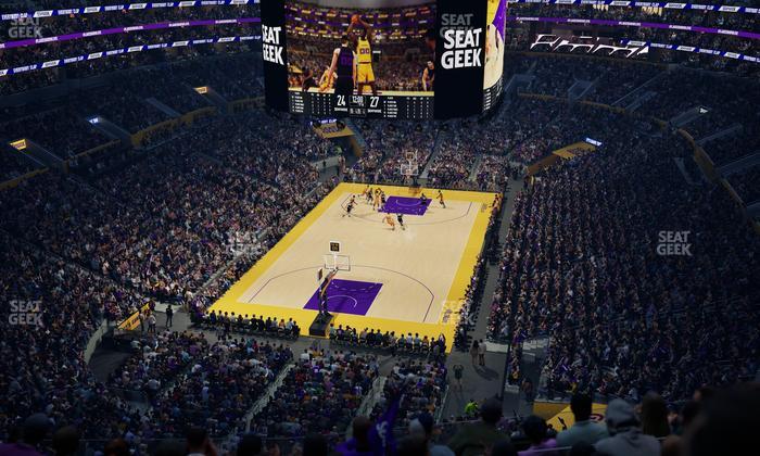 Crypto.com Arena - Section 308 Seat View