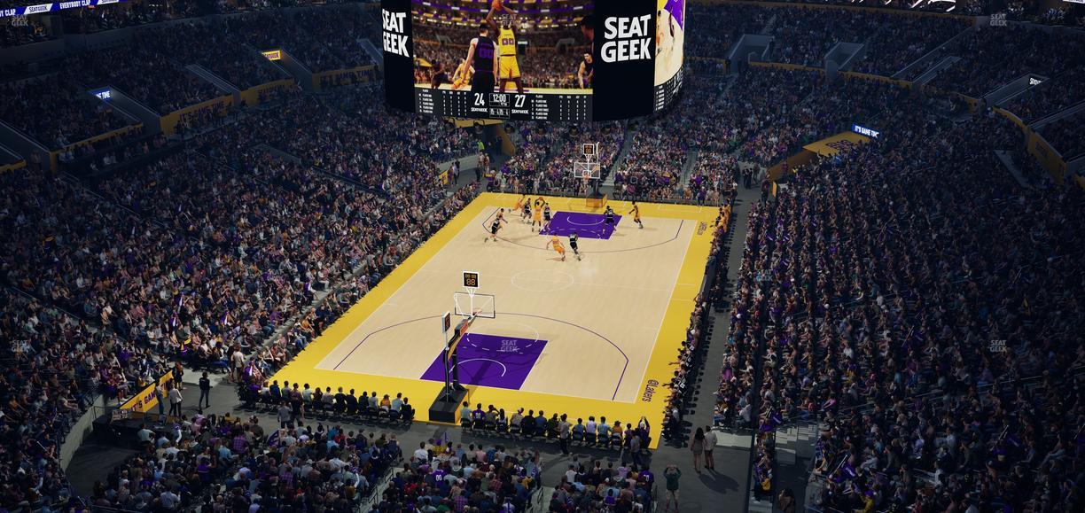 Crypto.com Arena - Section 308 Seat View