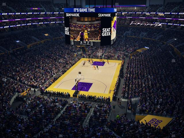 Crypto.com Arena - Section 308 Seat View