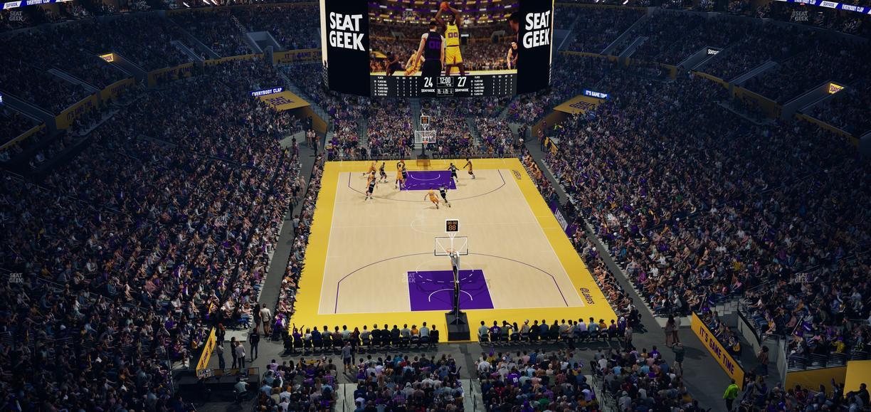Crypto.com Arena - Section 310 Seat View