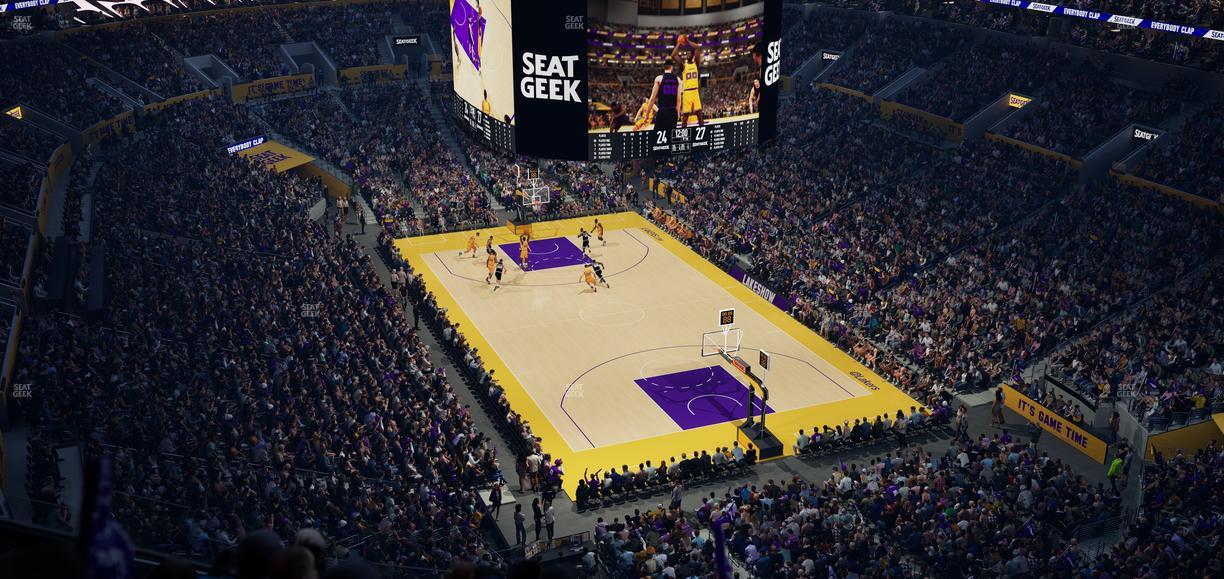 Crypto.com Arena - Section 312 Seat View