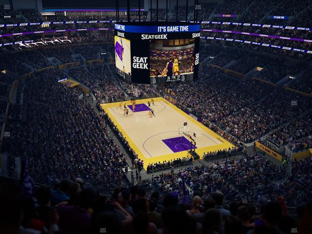 Crypto.com Arena - Section 312 Seat View Crypto.com Arena - Section 312 Seat View