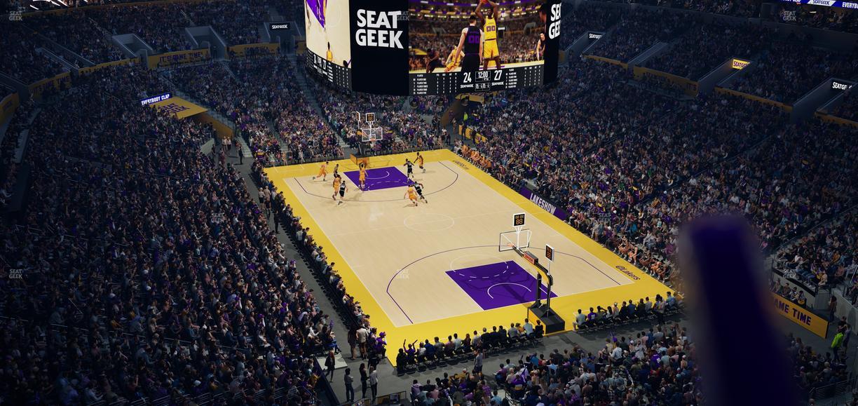 Crypto.com Arena - Section 312 Seat View