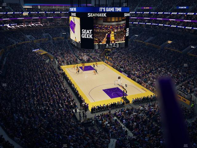 Crypto.com Arena - Section 312 Seat View