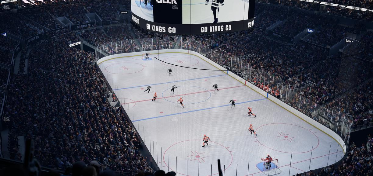 Crypto.com Arena - Section 312 Seat View