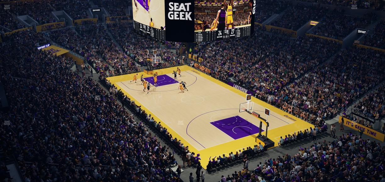 Crypto.com Arena - Section 313 Seat View