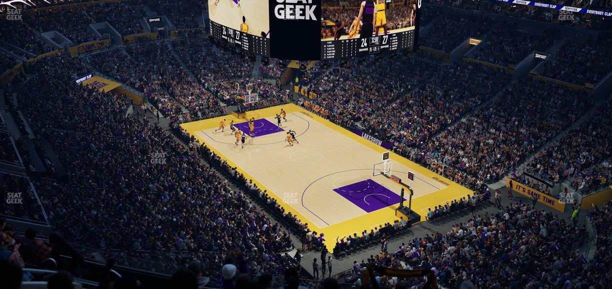 Crypto.com Arena - Section 313 Seat View