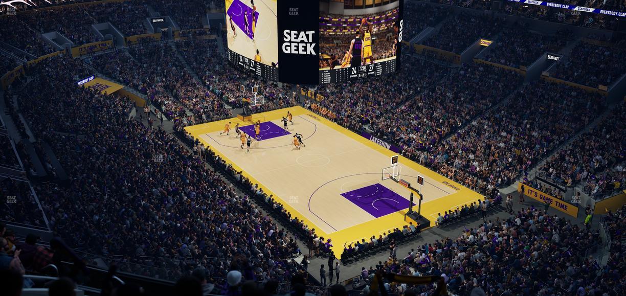 Crypto.com Arena - Section 313 Seat View