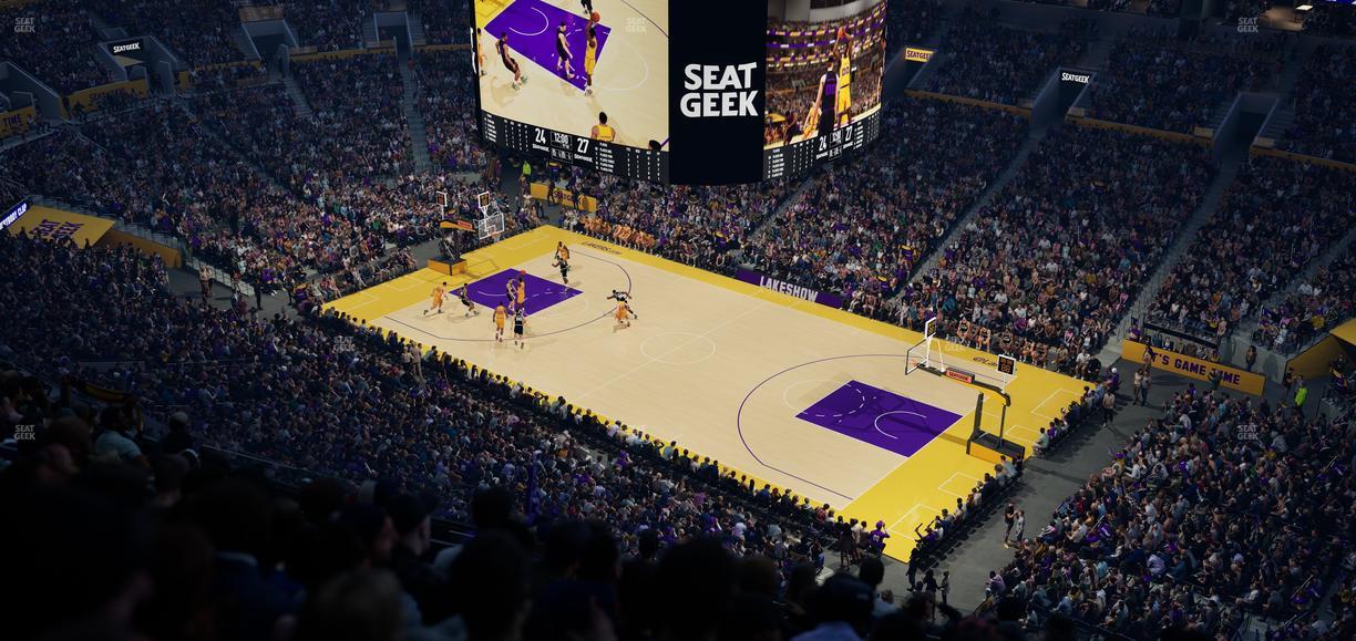 Crypto.com Arena - Section 315 Seat View