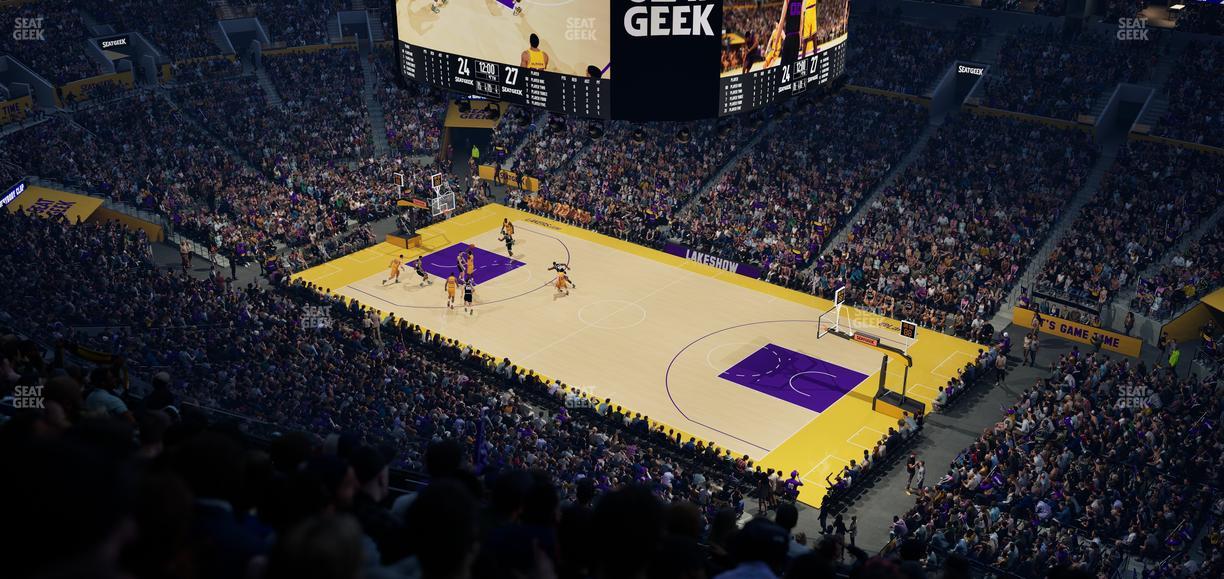 Crypto.com Arena - Section 315 Seat View