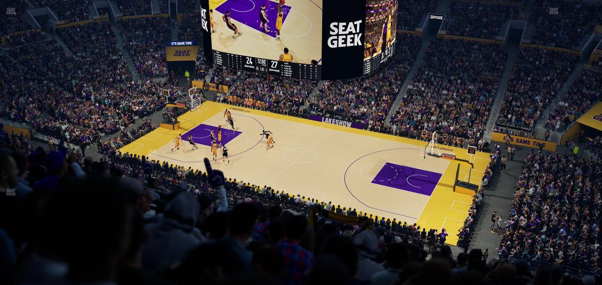 Crypto.com Arena - Section 316 Seat View