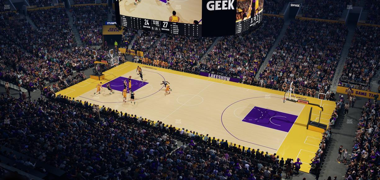 Crypto.com Arena - Section 316 Seat View