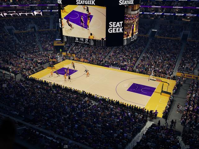 Crypto.com Arena - Section 316 Seat View