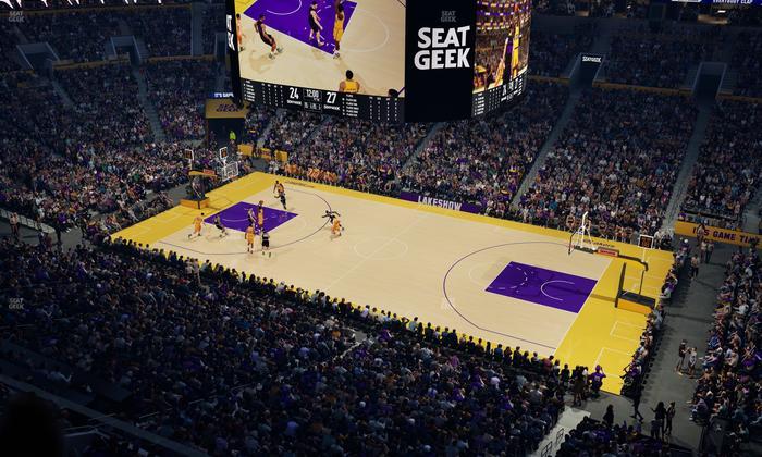 Crypto.com Arena - Section 316 Seat View
