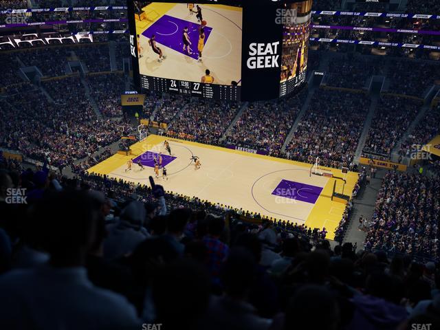 Crypto.com Arena - Section 316 Seat View
