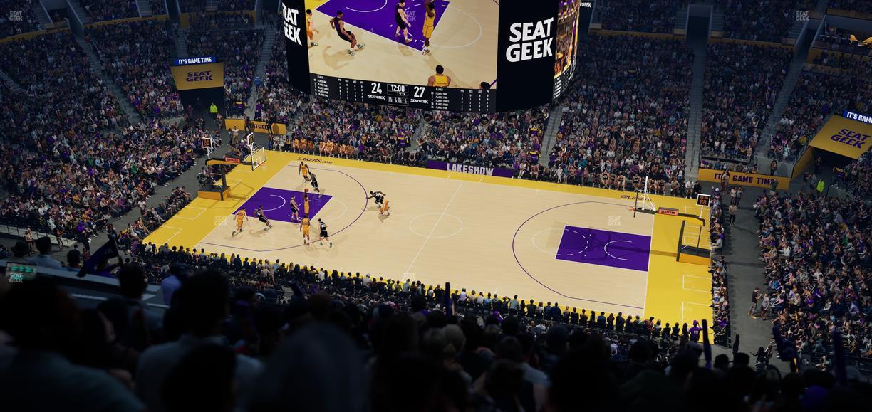 Crypto.com Arena - Section 317 Seat View