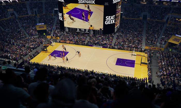 Crypto.com Arena - Section 317 Seat View