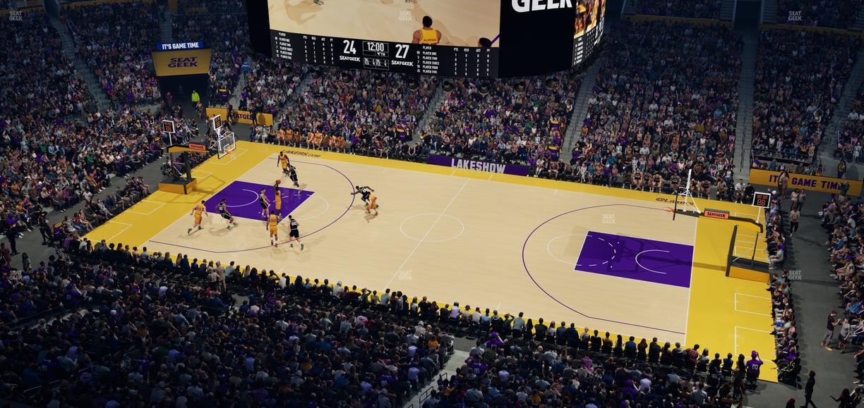 Crypto.com Arena - Section 317 Seat View
