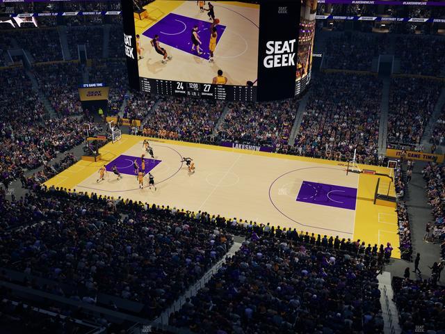 Crypto.com Arena - Section 317 Seat View