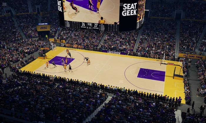 Crypto.com Arena - Section 317 Seat View