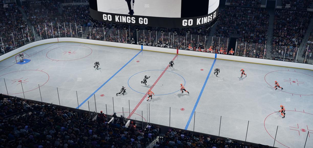 Crypto.com Arena - Section 317 Seat View