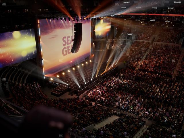 Official view from Section 318 at Crypto.com Arena