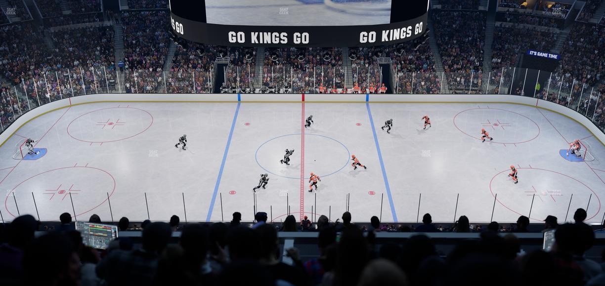 Crypto.com Arena - Section 318 Seat View