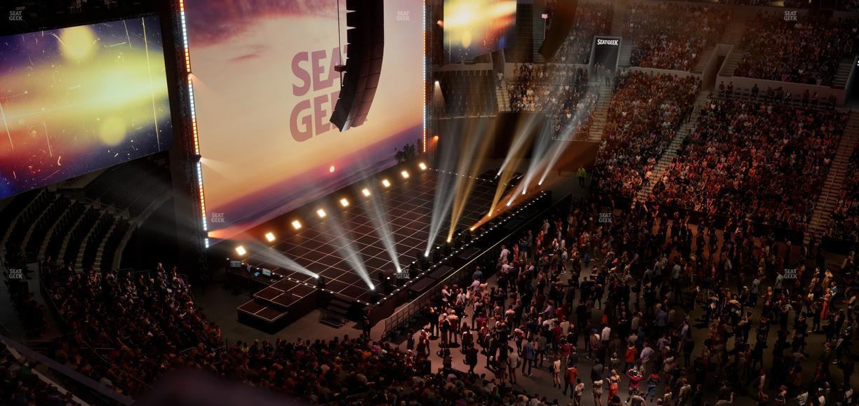 Crypto.com Arena - Section 318 Seat View