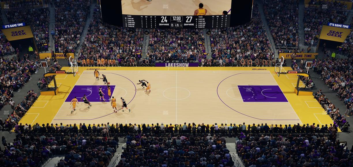 Crypto.com Arena - Section 318 Seat View