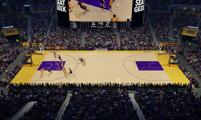 Crypto.com Arena - Section 318 Seat View