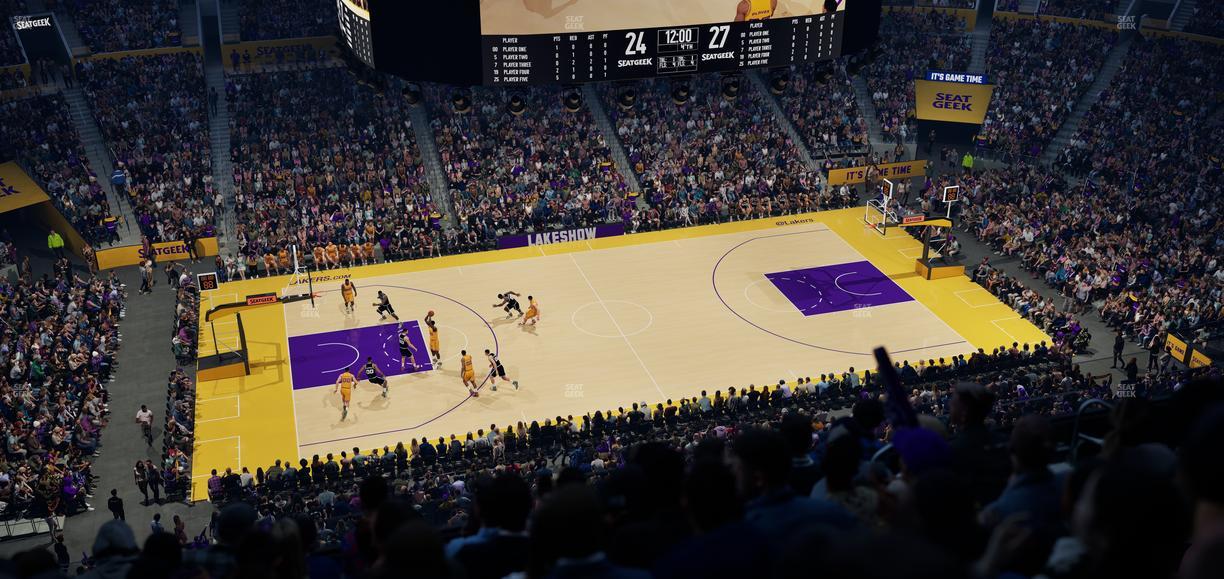 Crypto.com Arena - Section 319 Seat View