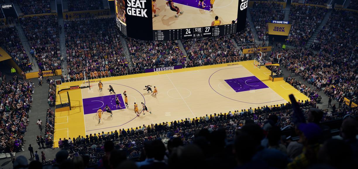 Crypto.com Arena - Section 319 Seat View