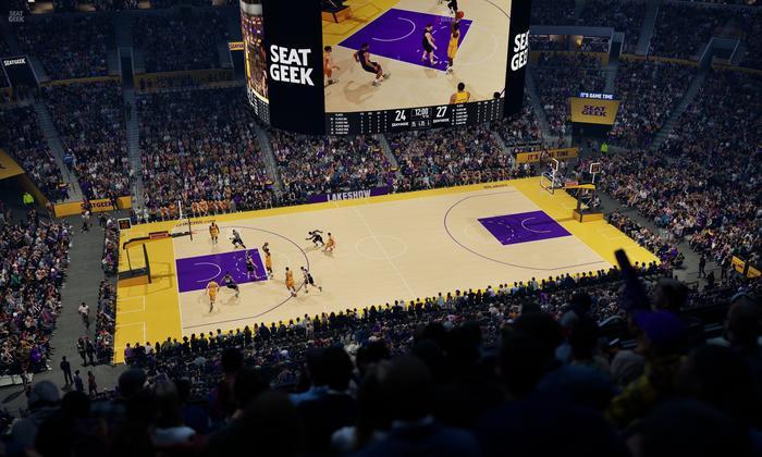 Crypto.com Arena - Section 319 Seat View