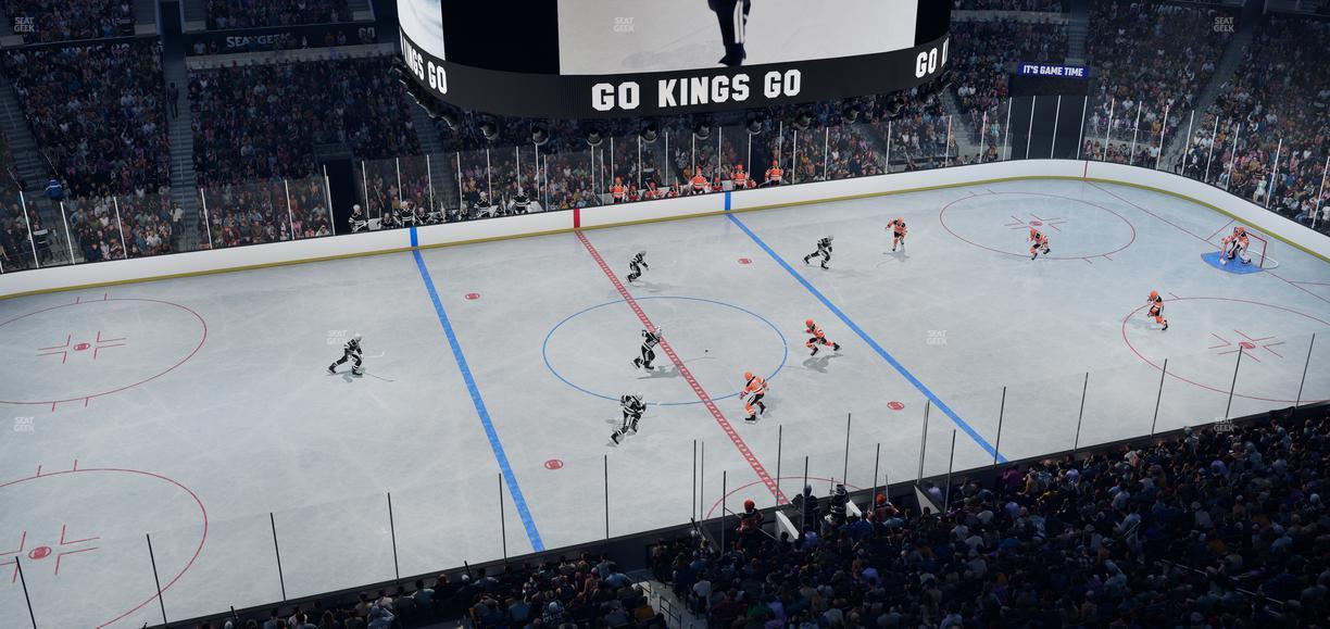 Crypto.com Arena - Section 319 Seat View