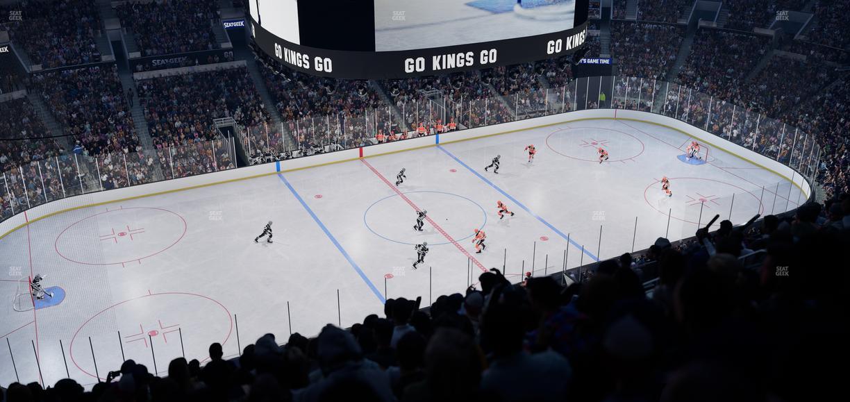 Crypto.com Arena - Section 320 Seat View