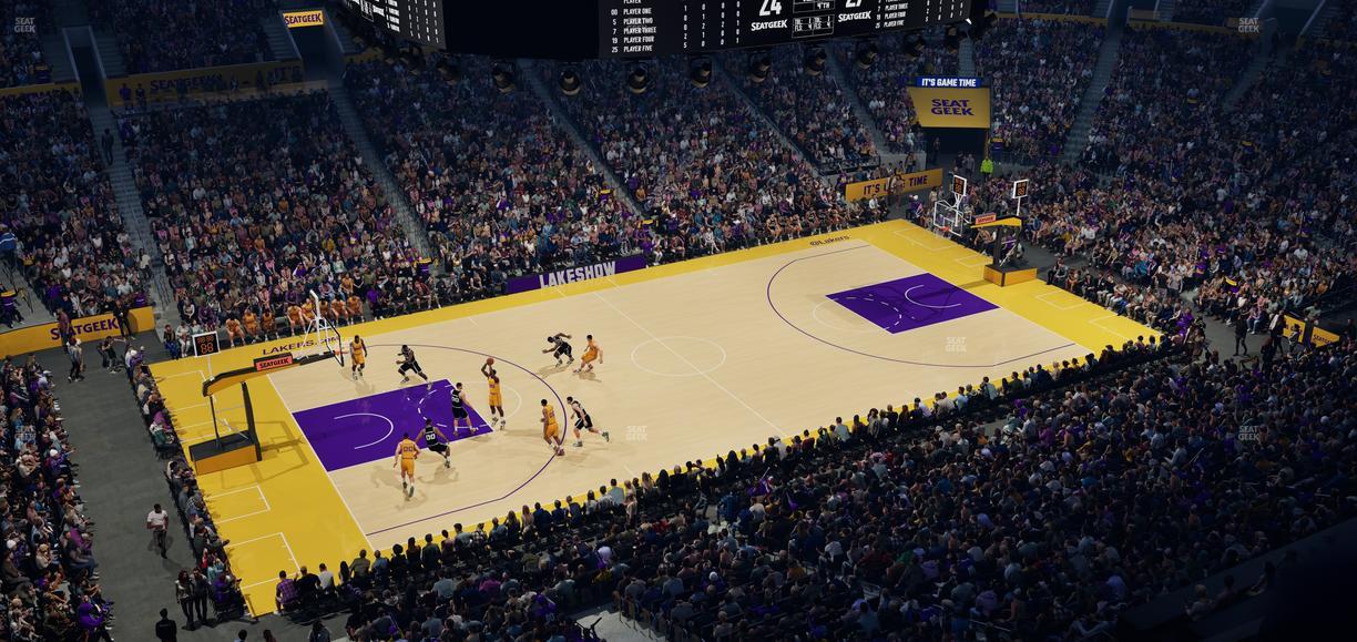 Crypto.com Arena - Section 320 Seat View