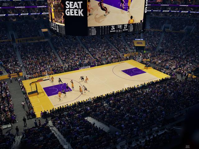 Crypto.com Arena - Section 320 Seat View