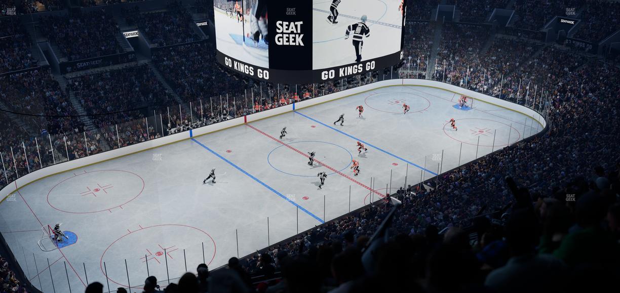 Crypto.com Arena - Section 321 Seat View