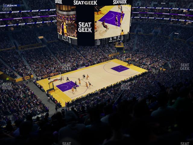Crypto.com Arena - Section 321 Seat View