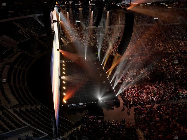 Official view from Section 321 at Crypto.com Arena