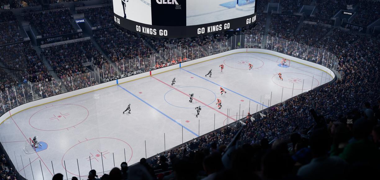 Crypto.com Arena - Section 321 Seat View