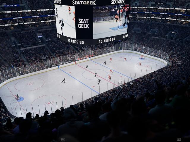 Crypto.com Arena - Section 321 Seat View Crypto.com Arena - Section 321 Seat View