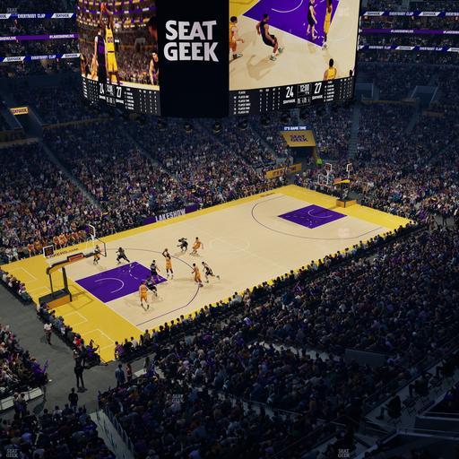 Crypto.com Arena - Section 321 Seat View