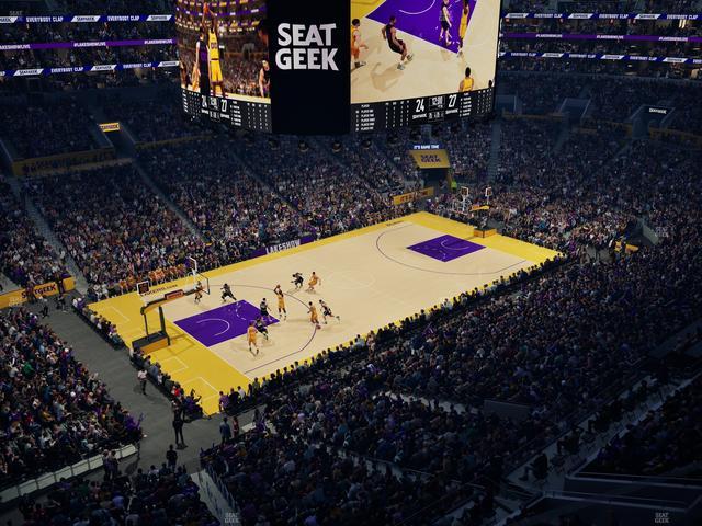 Crypto.com Arena - Section 321 Seat View
