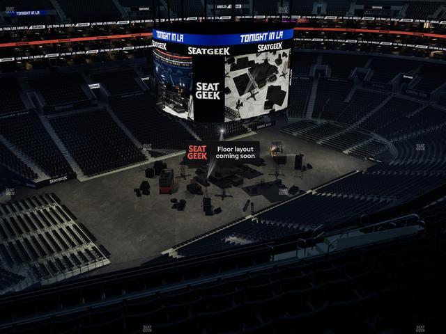 Crypto.com Arena - Section 321 Seat View