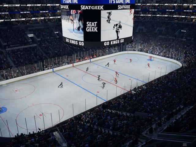 Crypto.com Arena - Section 321 Seat View