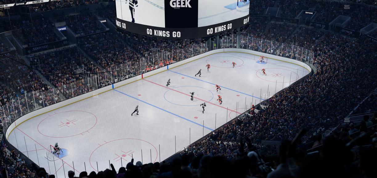 Crypto.com Arena - Section 322 Seat View