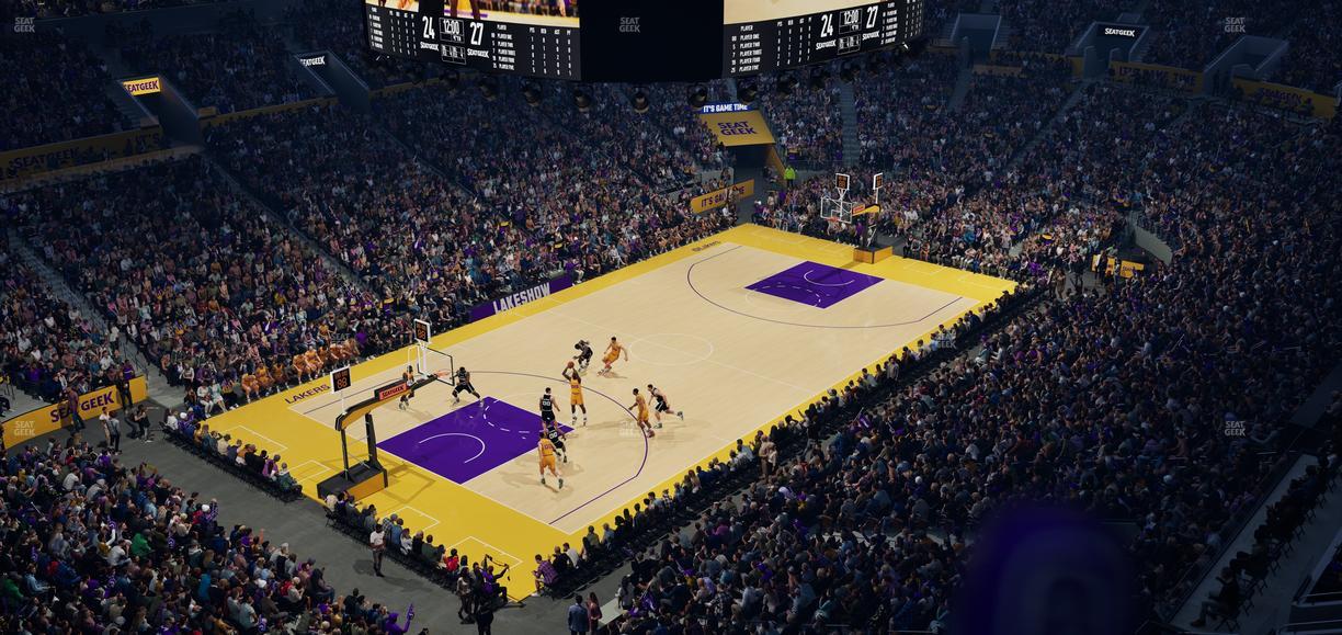 Crypto.com Arena - Section 322 Seat View