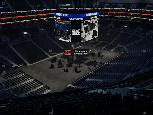 Crypto.com Arena - Section 322 Seat View