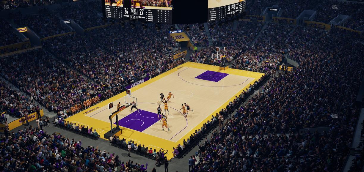 Crypto.com Arena - Section 323 Seat View